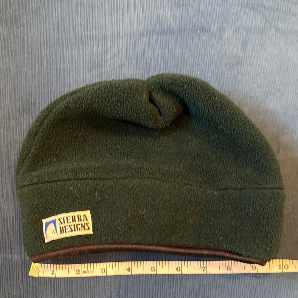 Green Fleece winter Beanie by Sierra Designs
